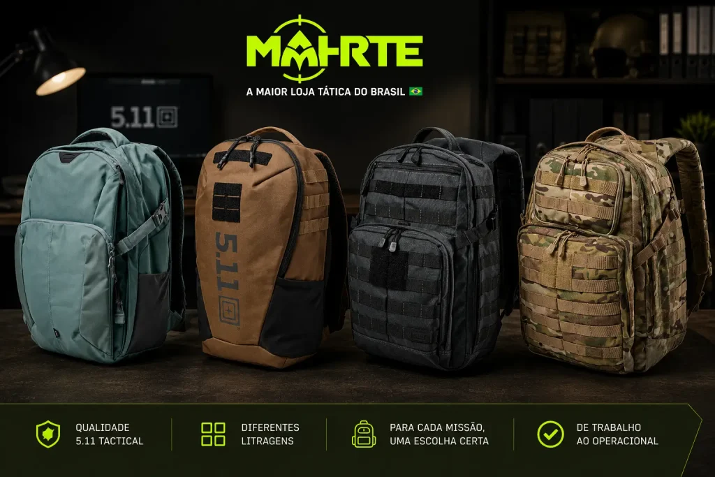 Conheça os modelos para trabalho da 5.11 disponíveis na Mahrte
