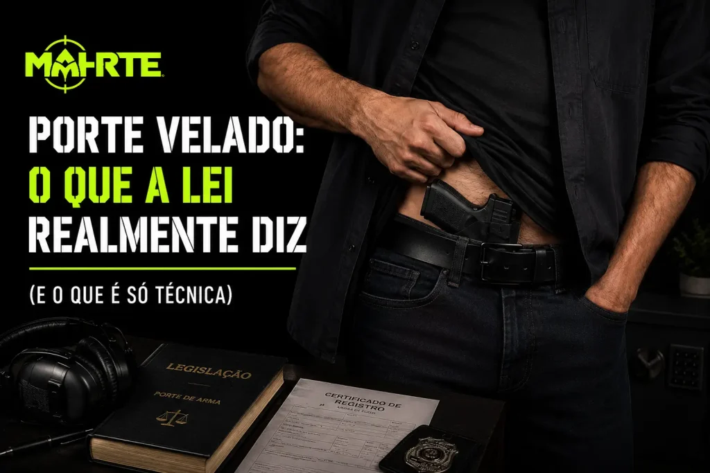 Porte velado: o que a lei realmente diz (e o que é só técnica)