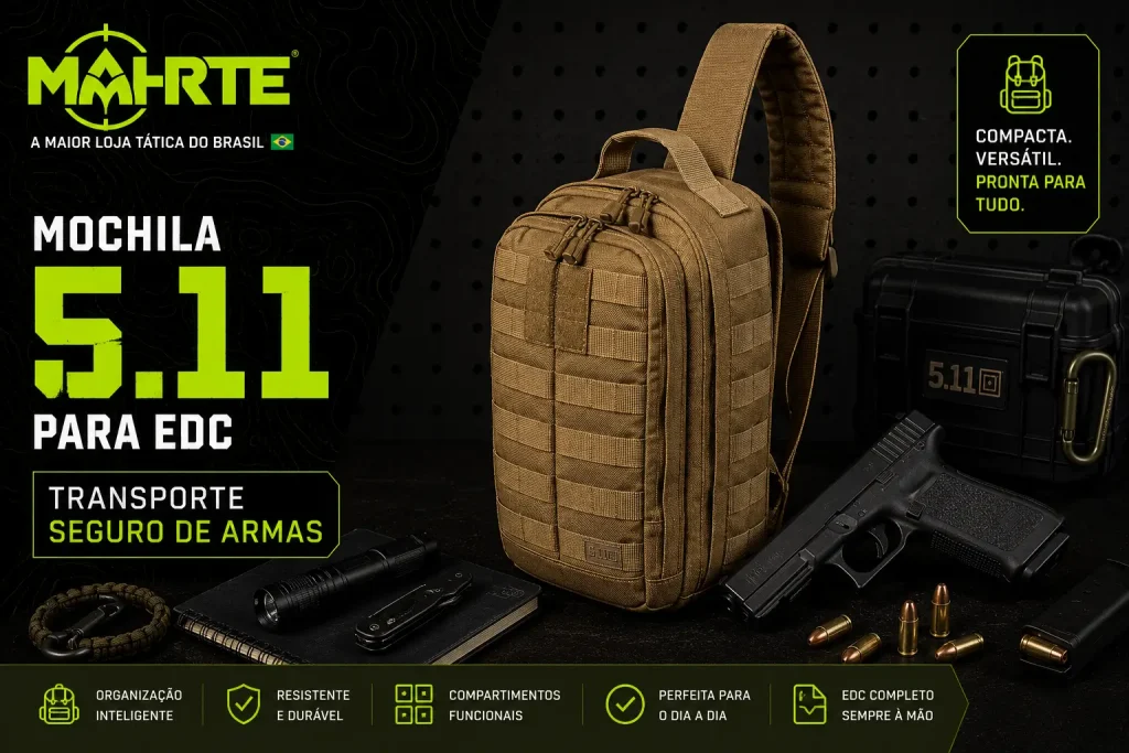 Conheça os modelos de mochila 5.11 com CCW